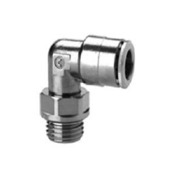 Gomito maschio girevole (o-ring)