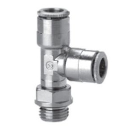 T maschio girevole laterale (o-ring)