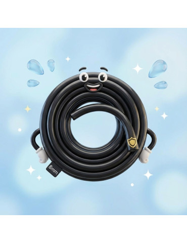Tubo da 8mm - 1 mt. - Black
