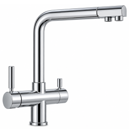Kopie von copy of Rubinetto a molla 5 vie 3/8"- 5030 Cromo