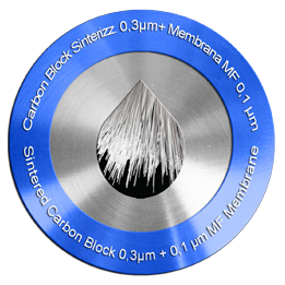 Oceano - Carbon Block AG 0,3 µm - Small + Membrana 0,1 µm