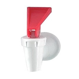 Rubinetto Bianco Leva Rossa - Rio