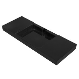 Komplettes schwarzes Hi-Class Tablett