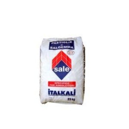Pastiglie di salgemma per addolcitori acqua sacchi da 25 kg