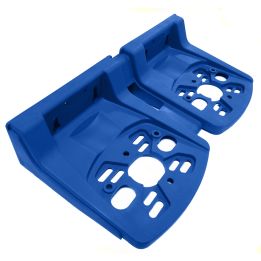 Staffa doppia P600 blu
