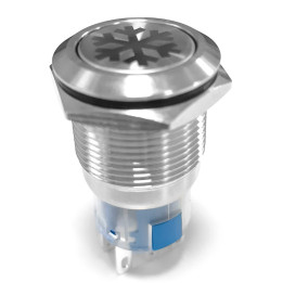 Pulsante inox fredda BCC