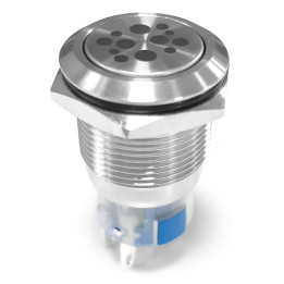 Pulsante inox acqua ambiente BCC