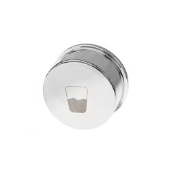 Pulsante ottone logo ambiente TRIX