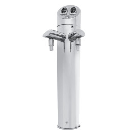 Rubinetto Atlantic 2 vie - 3 selez. elettr. - acciaio inox