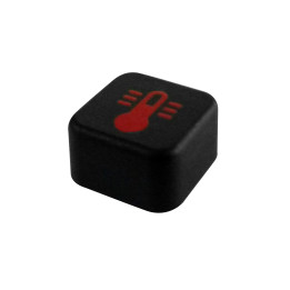 Pulsante nero "HOT" - Aquality/H2Omy
