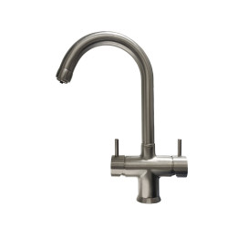 Grifo de 5 vías modelo 5690 níquel cepillado - H2O Water Store