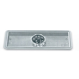 Vaschetta inox 50x22x3 con lavabicchieri - H2O Water Store