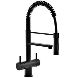 Robinet à 5 voies - 5680ML-TB, finition noire complète - H2O Water Store