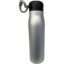 Botella de agua Losna Slim de acero inoxidable (500 ml) - Plateada - H2O Water Store