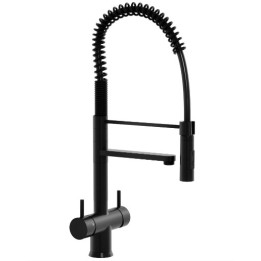 Grifo de 5 vías - 5680 ml - Acabado negro - H2O Water Store