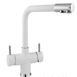 Grifo de 5 vías meccancio 5680 acabado blanco - H2O Water Store