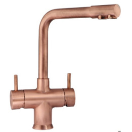 Rubinetto a 5 vie meccancio 5680 finitura rame - H2O Water Store