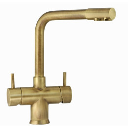 Grifo de 5 vías meccancio 5680 acabado bronce - H2O Water Store