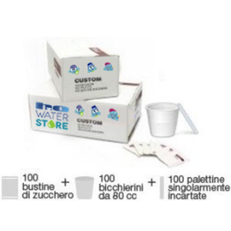 Kaffeepads Zubehör Kit 100 Stück (Bicch + Kumpel + Zucch)