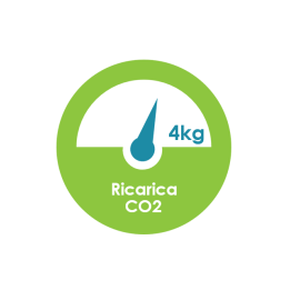 Ricarica CO2 Bombola 4 kg in noleggio con H2O