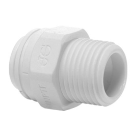 Terminale diritto Ø tubo - filetto NPTF 3/8" - 1/2"