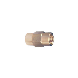 Valvola unidirezionale 1/4F 1/4F ottone giallo - Tierregroup - H2O Water Store