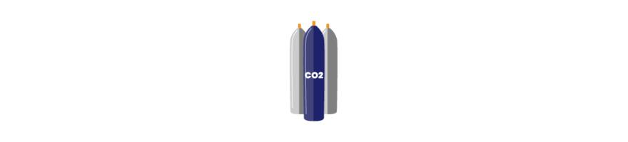 Bouteilles de CO2