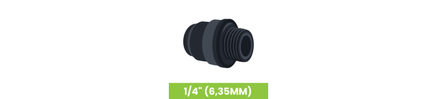 1/4" (6,35 mm)